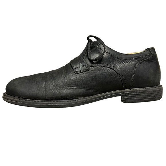 Johnston Murphy XC4 Black Sheep Leather Waterproof Derby Blucher Mens 9.5M Italy - Picture 2 of 14